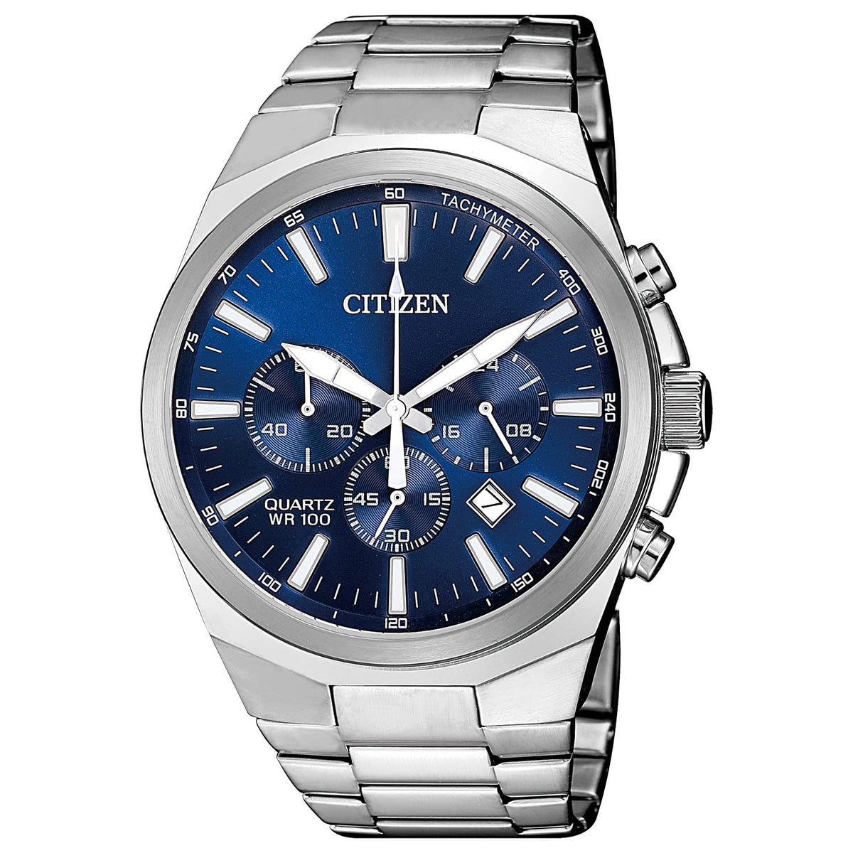 Mens Stainless Steel Quartz Watch J747