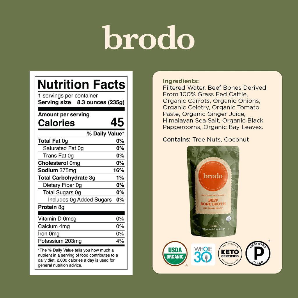 Bone Broth Variety Pack 8.3 oz Q580