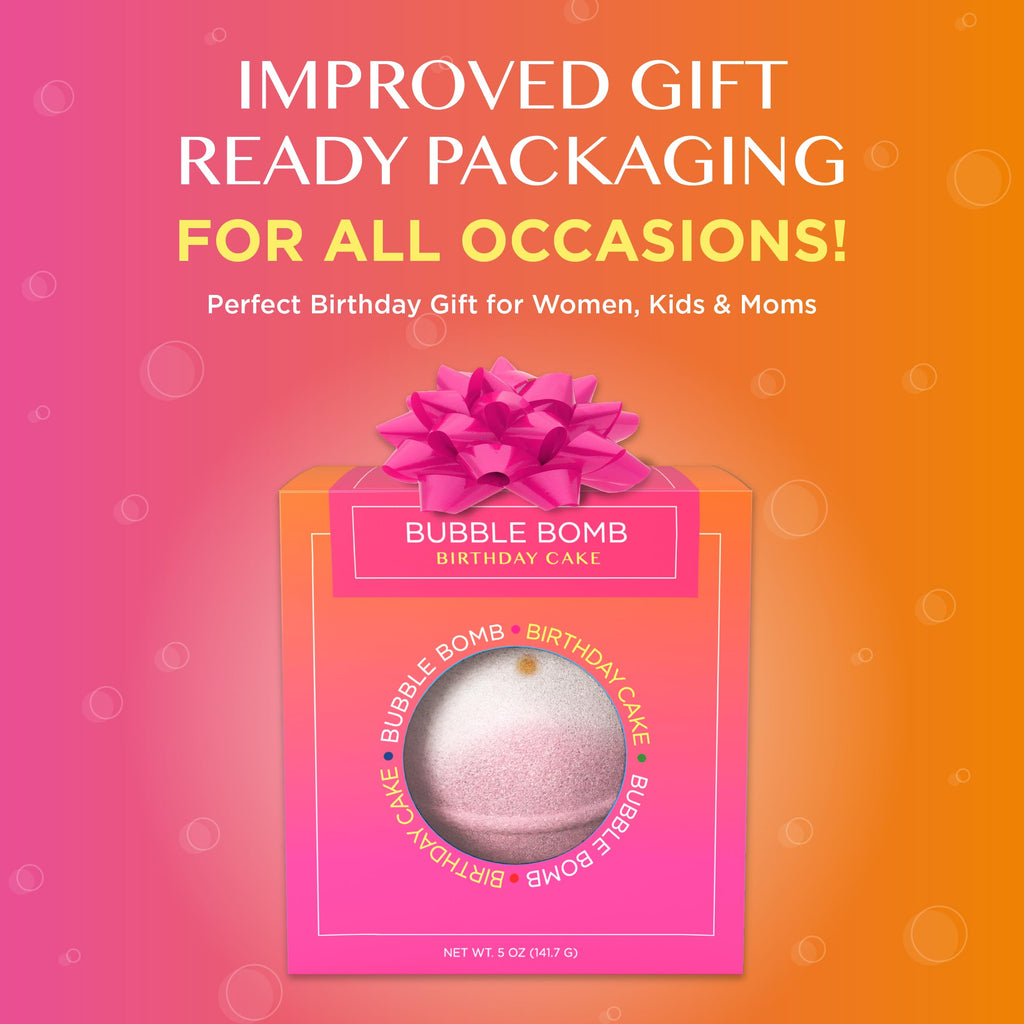 Birthday Cake Bath Bombs 1 Pack G336693