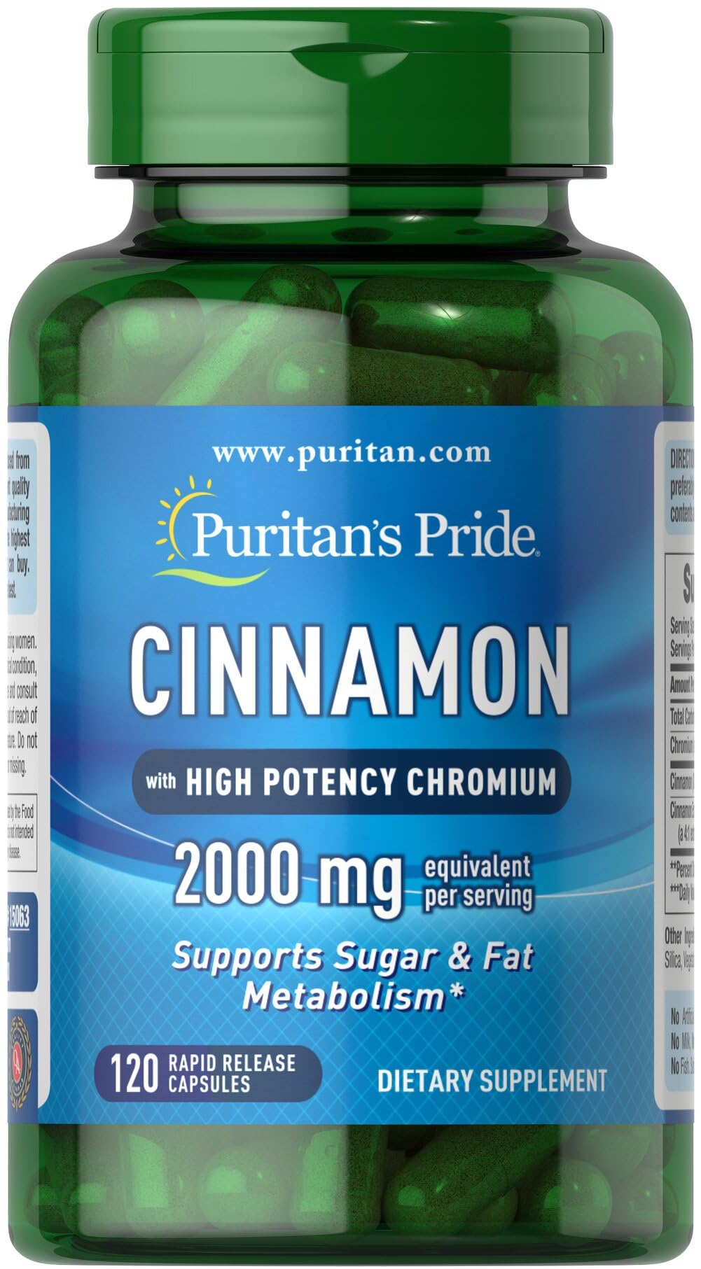 Cinnamon 875 mg 120 Capsules R272782
