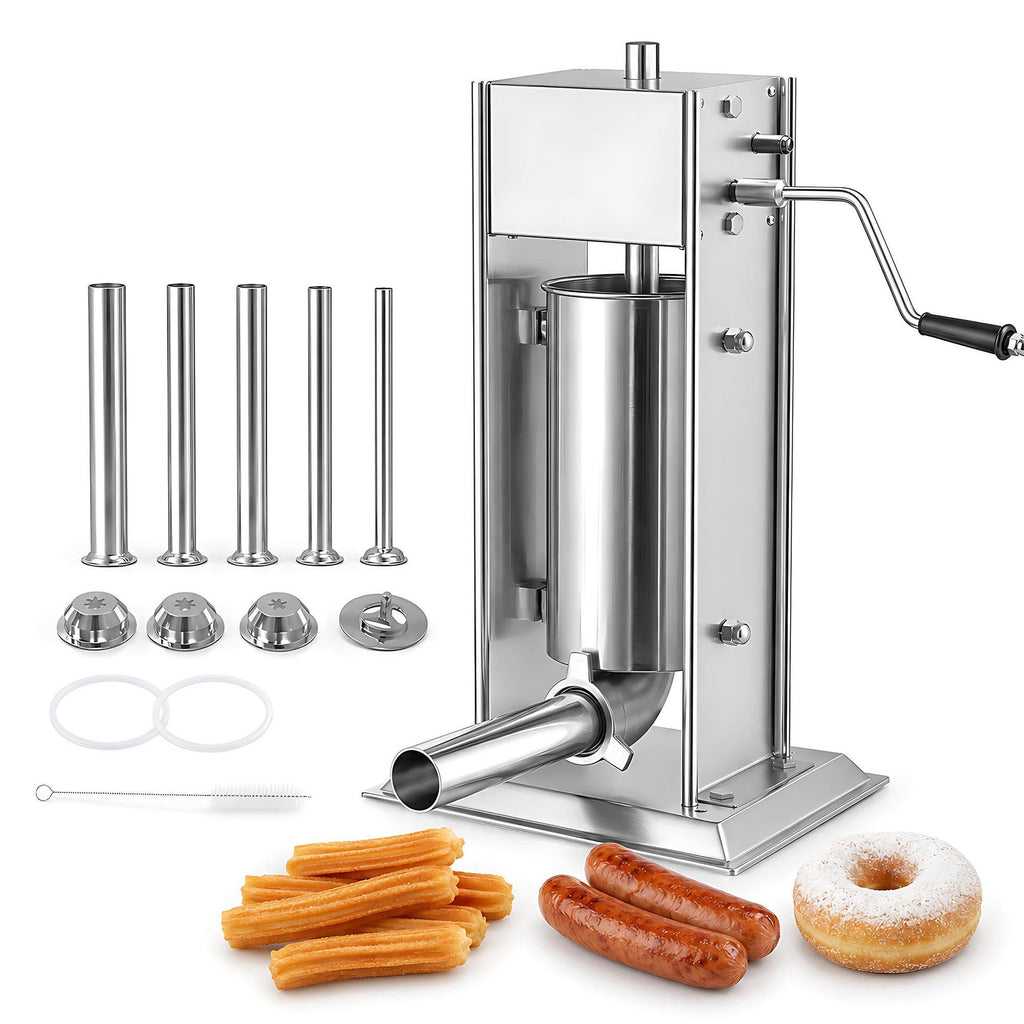 Vertical Manual Churro Extruder with 6-Shape Nozzle Kit V24653
