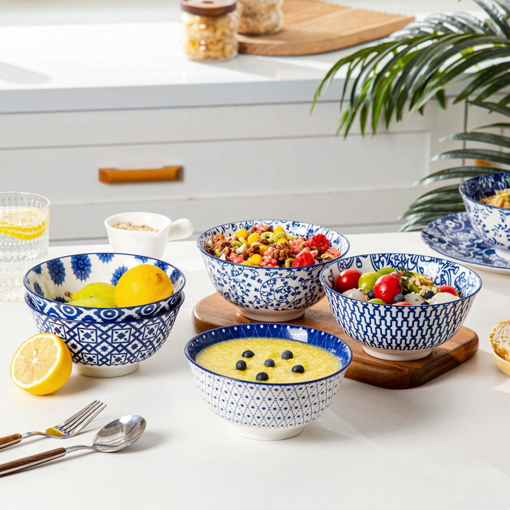 18 Pieces Ceramic Dinnerware Set Service for 6 K857832