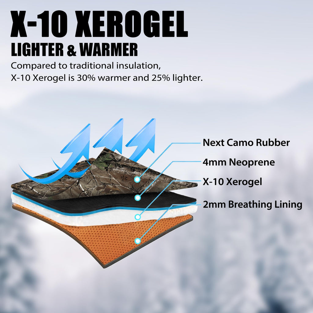 Waterproof Insulated Rubber Hunting Boots B6132