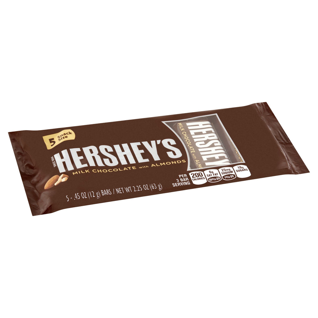 Milk Chocolate with Almonds Snack Size 2.25 oz Z179
