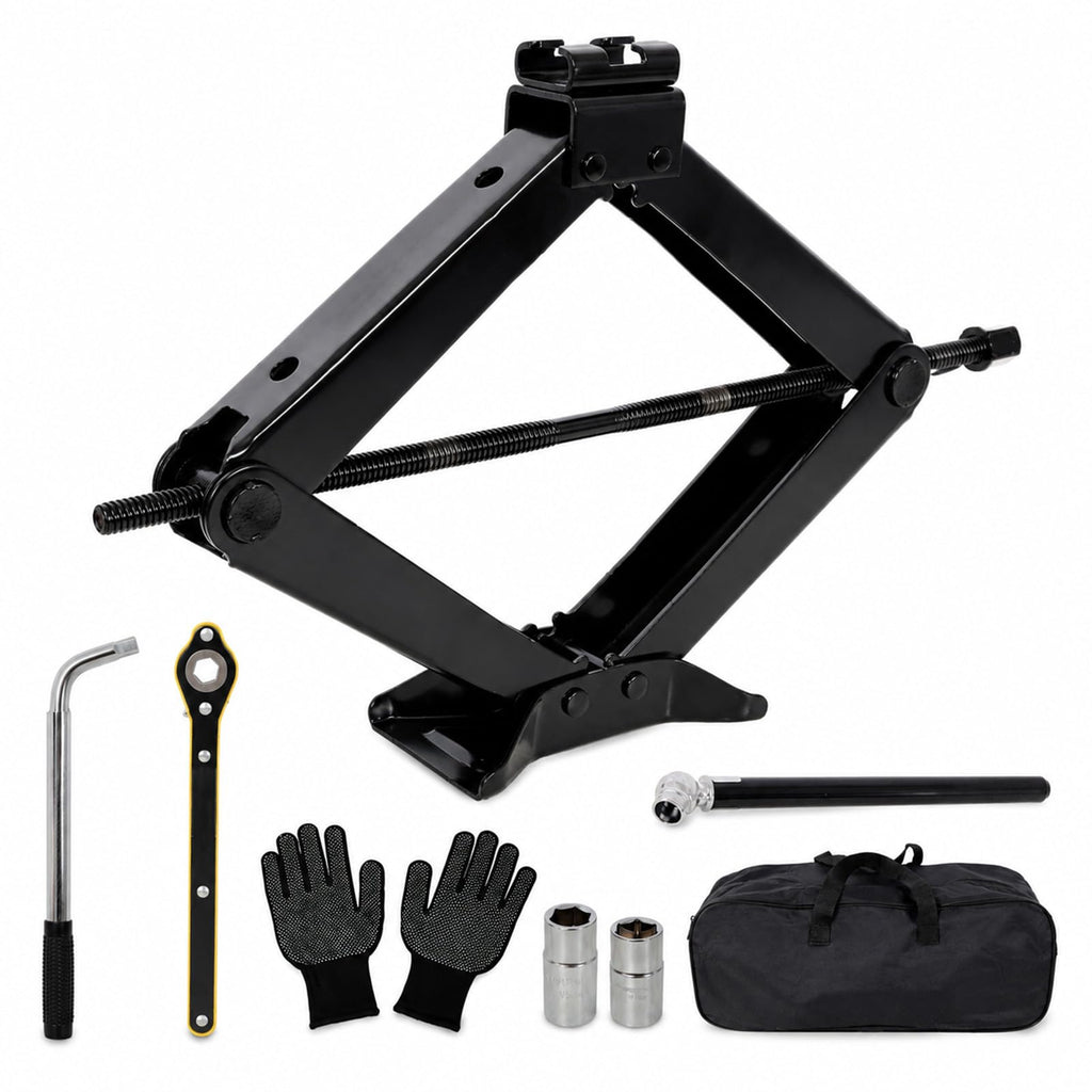 3 Ton Scissor Car Jack Kit with Ratchet Wrench L282