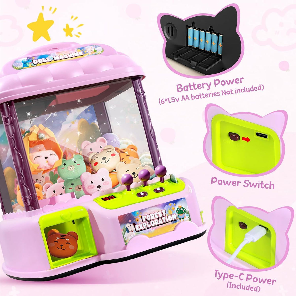 Claw Machine for Kids S983