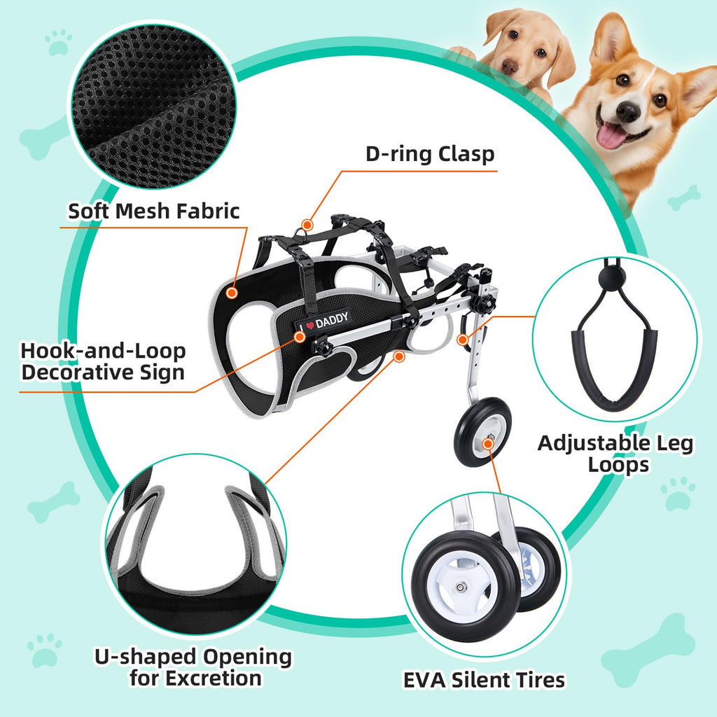 Dog Wheelchair for Back Legs H872