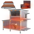 Extra Large Heated Insulated Cat House V367