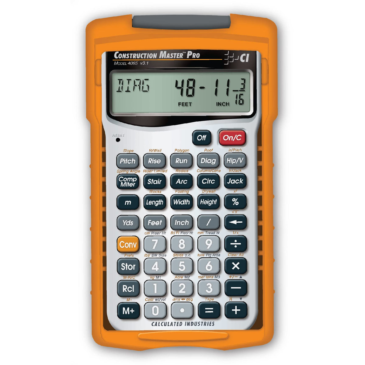 Construction Master Pro Calculator and Workbook V47683
