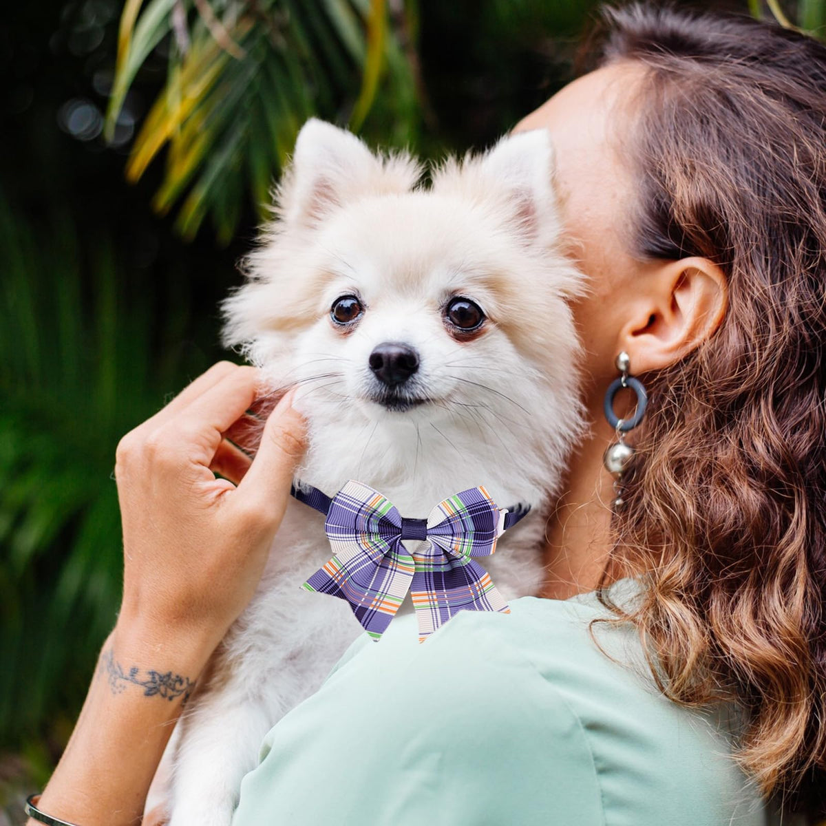 80pcs Adjustable Dog Bow Ties Y905
