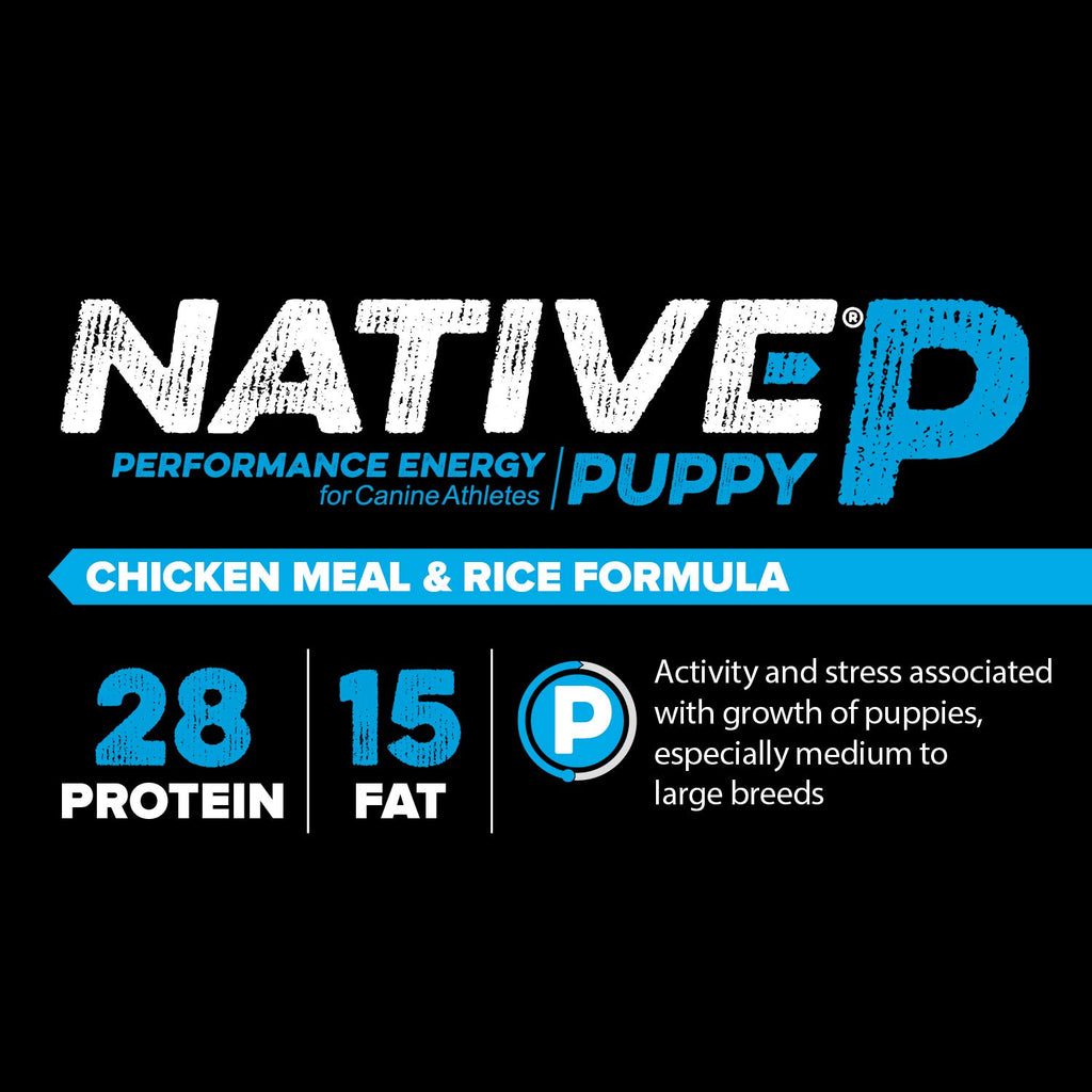 Chicken Meal and Rice Puppy Food 40 Pound Bag Q428663