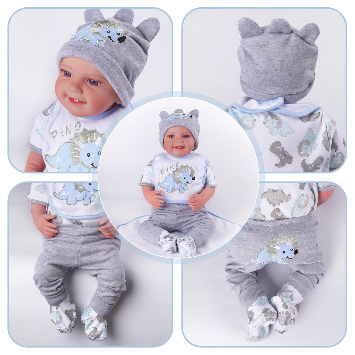 6 Pcs Baby Doll Clothes Set H38111