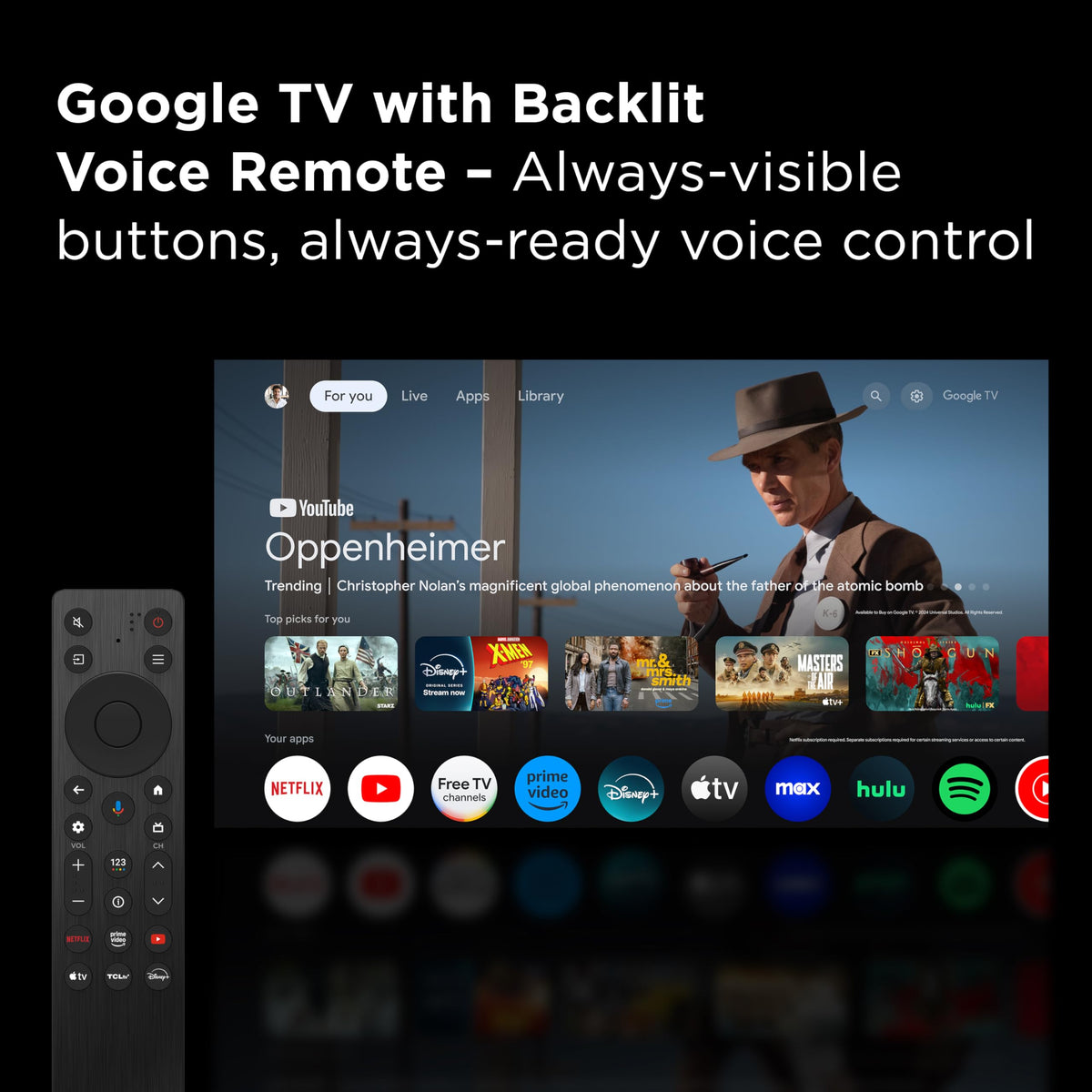 55" 4K QLED Google TV Q48601
