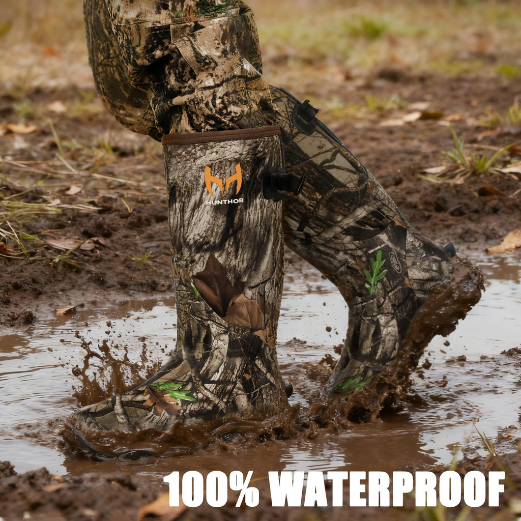 Waterproof Insulated Rubber Hunting Boots B6132