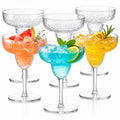 6 Pack 13 OZ Acrylic Stemmed Glasses Q483660