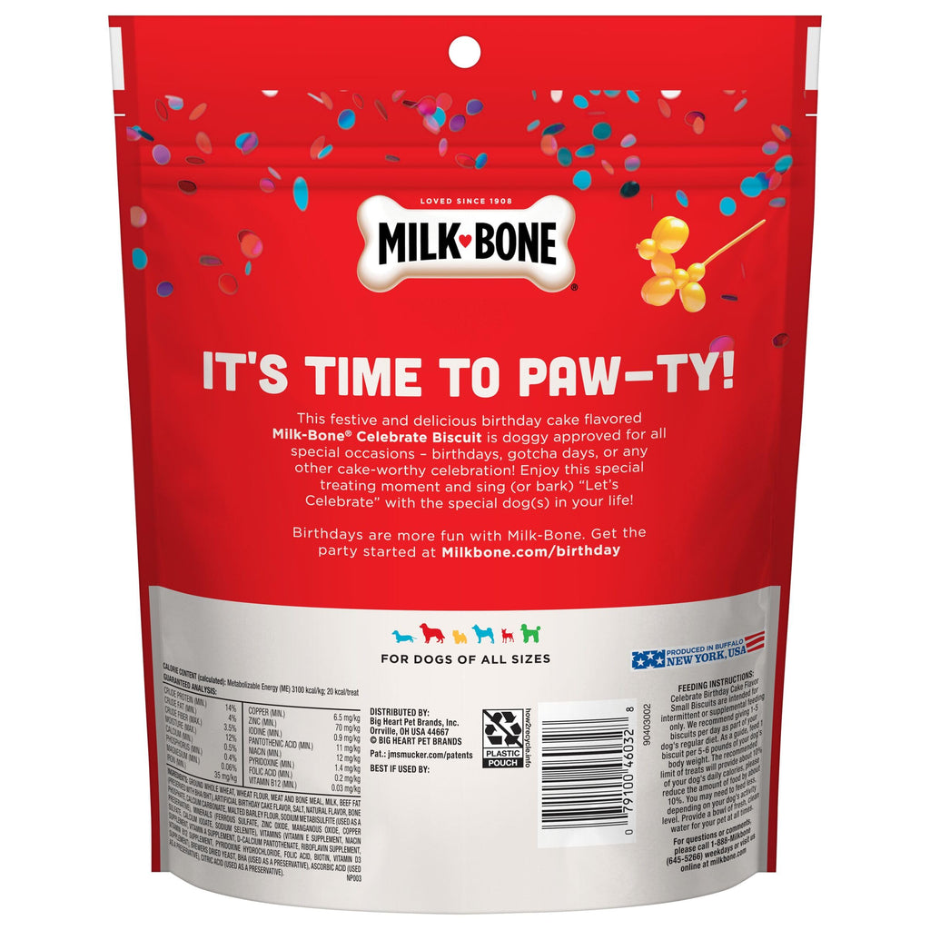 Birthday Cake Dog Treats 8 Oz G2190