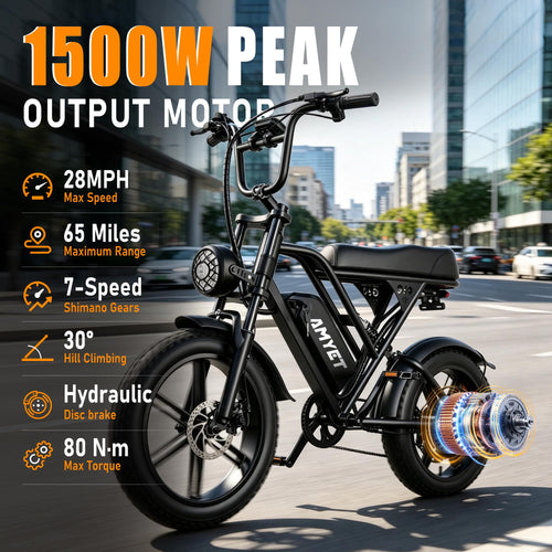 20'' Fat Tire Electric Bike W34197