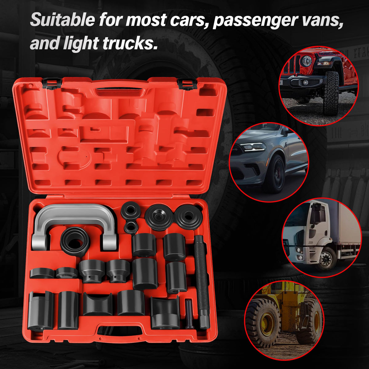 23PC Ball Joint Press Kit D704155