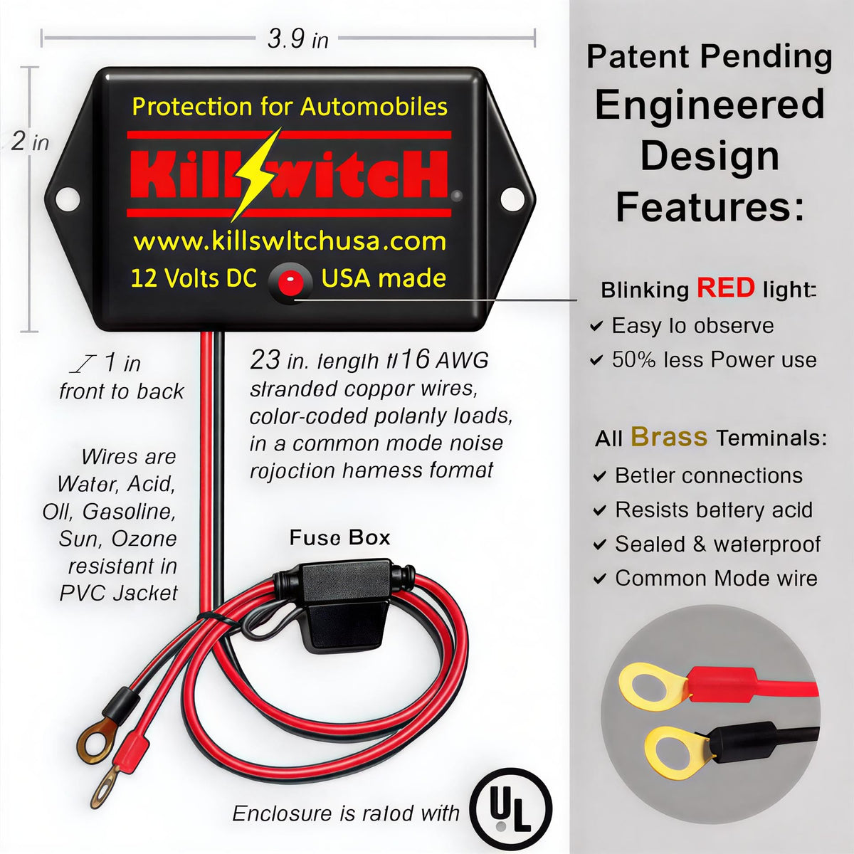 12V DC EMP Shield for Vehicles D38161