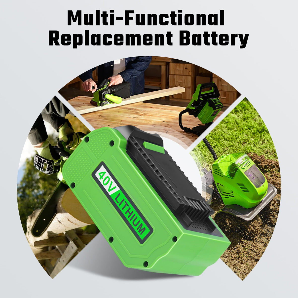 40V 6.0Ah Lithium-ion Replacement Battery C285