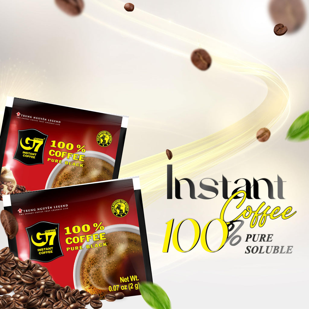 Pure Black and Cappucino Mocha Instant Coffee N42640