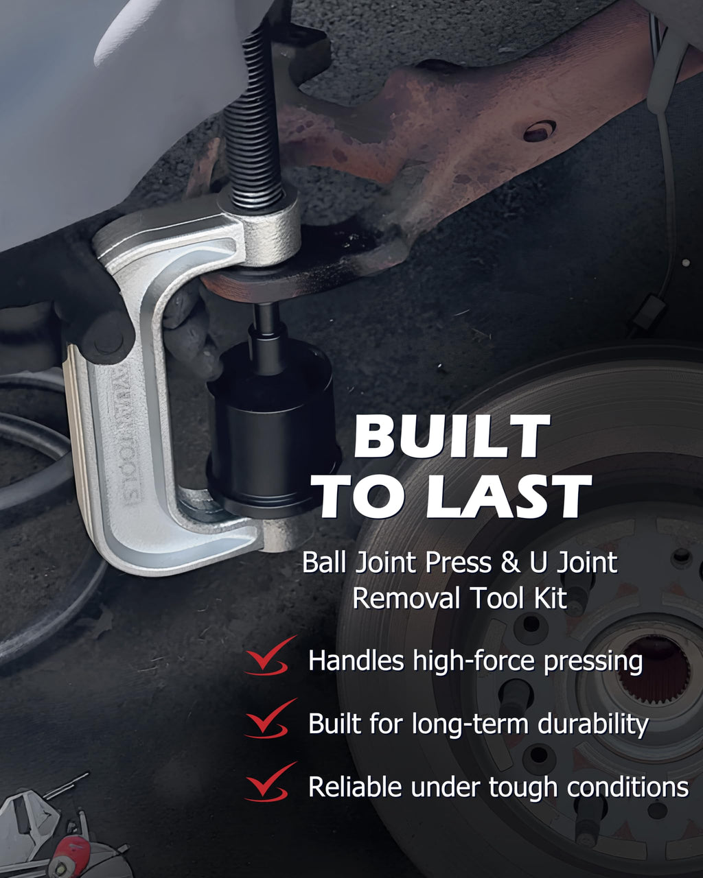 Ball Joint Press & U Joint Removal Tool Kit S8295