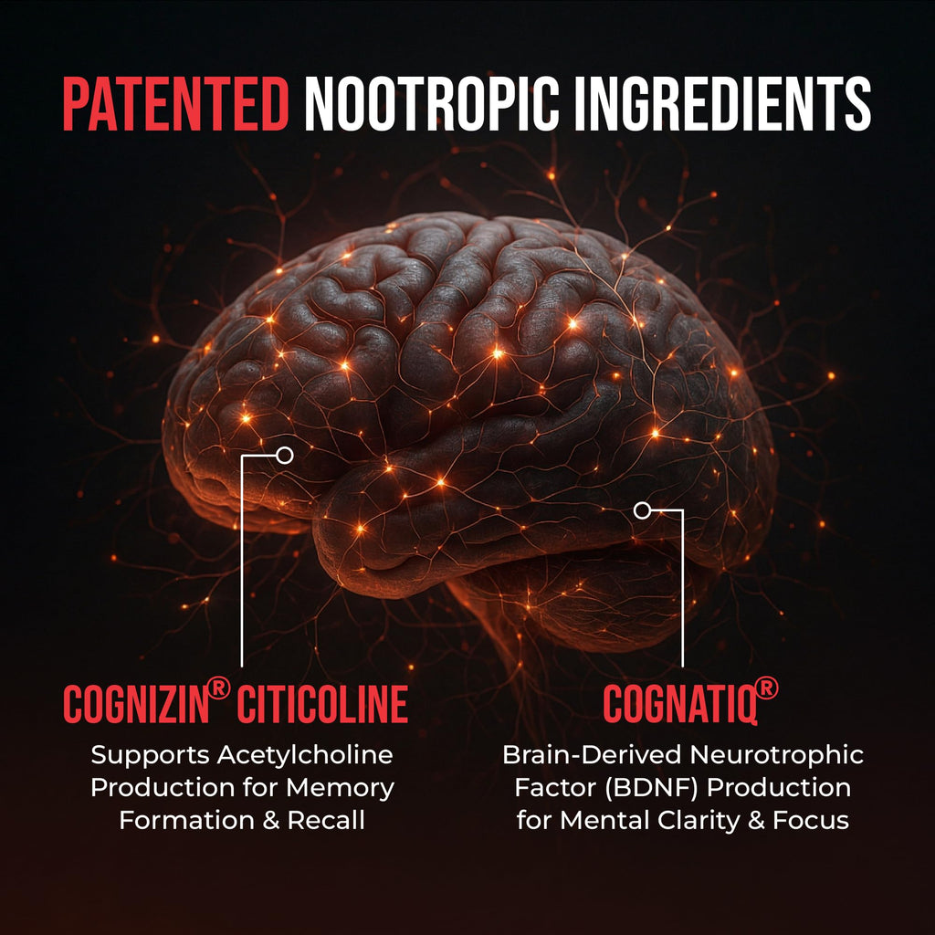 90 Capsules Nootropic Brain Supplement W97508