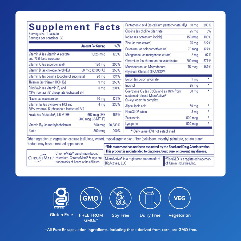 Multivitamin 30 Capsules X505