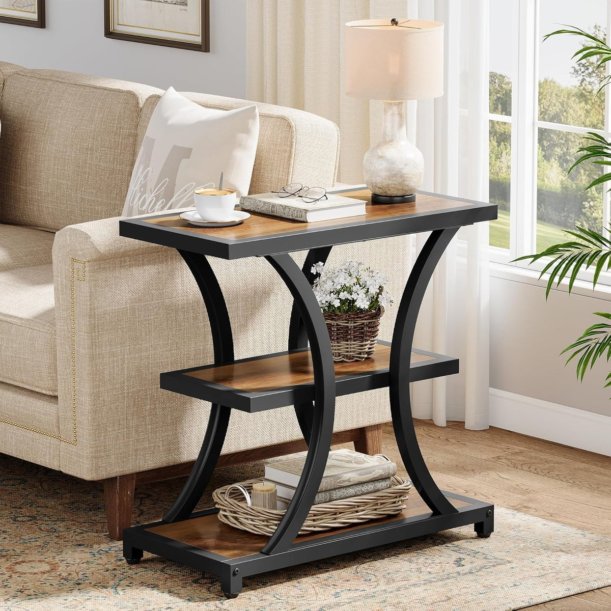 3-Tier Storage End Table M30897