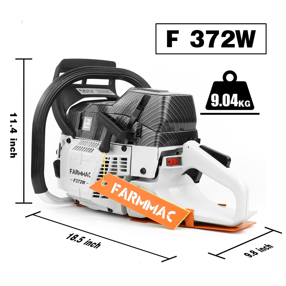 71cc Gas Chainsaw 24 Inch N248