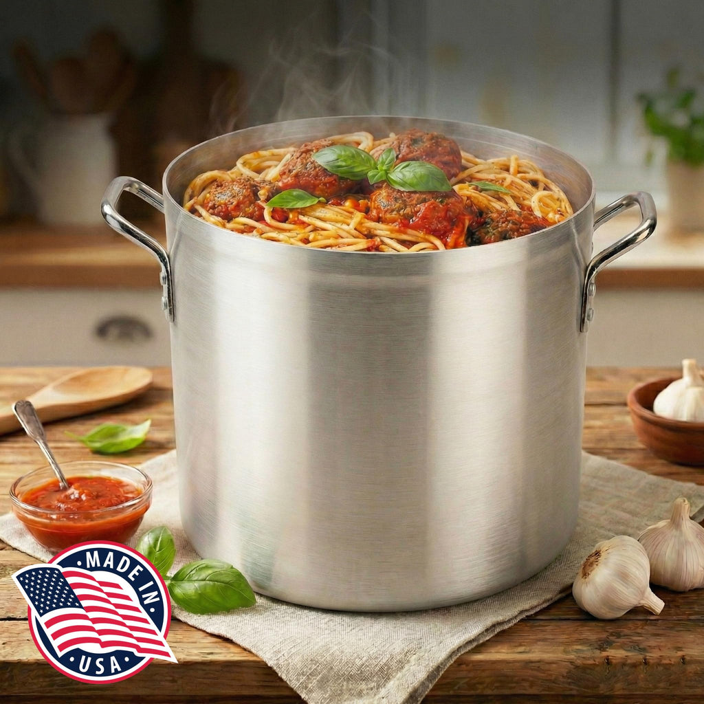 60 Quart Aluminum Stock Pot X65778
