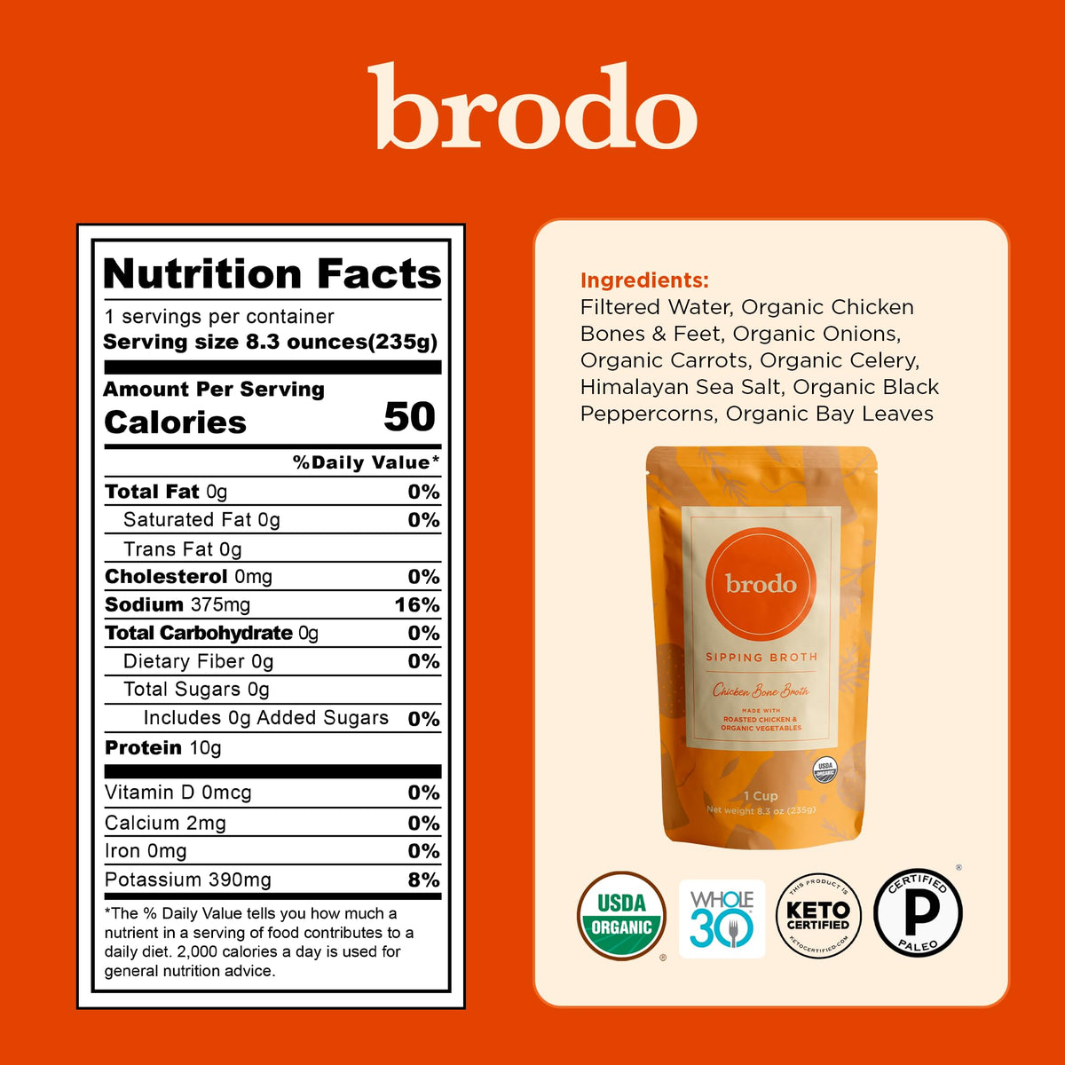 Bone Broth Variety Pack 8.3 oz Q580