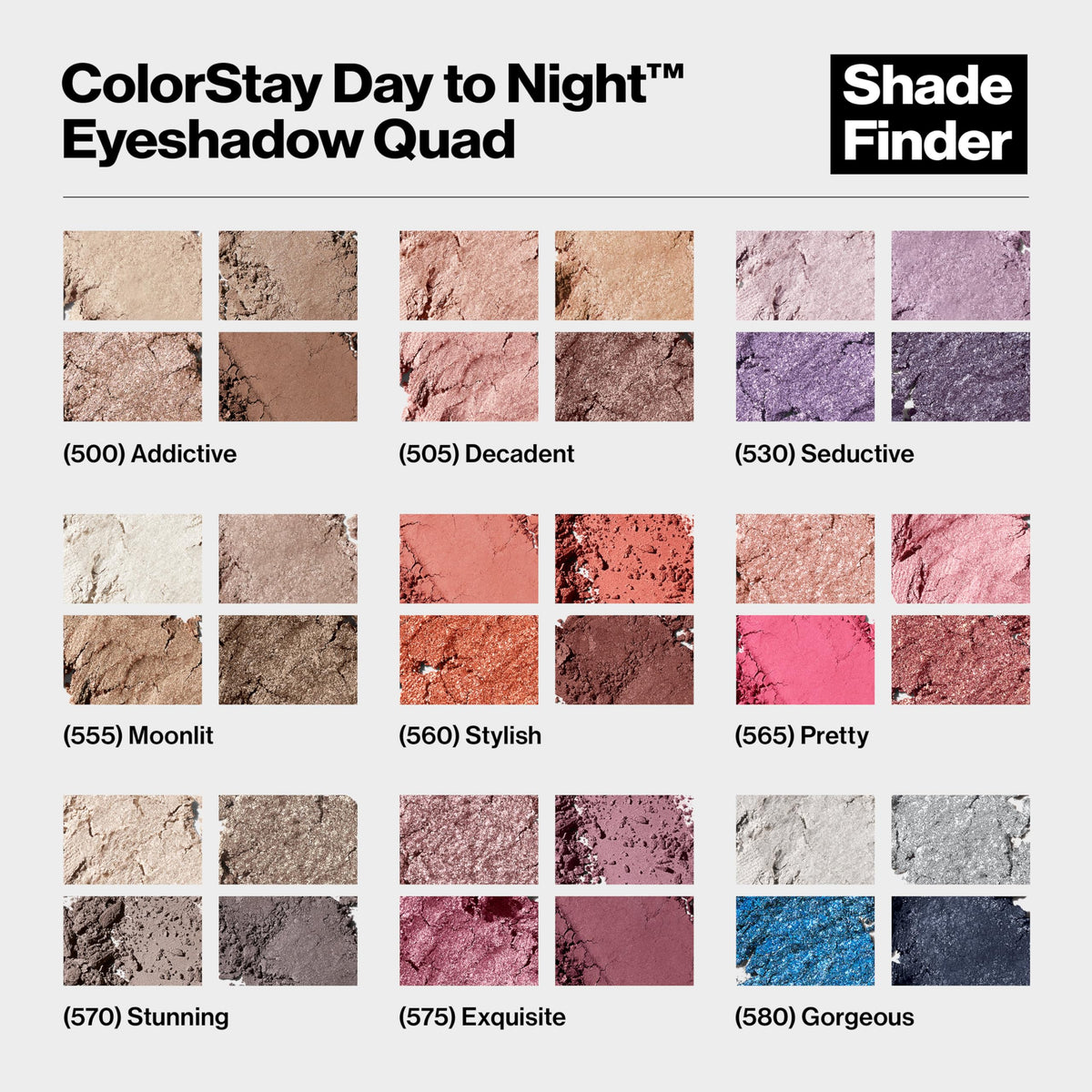ColorStay Day to Night Eyeshadow Quad 0.16 oz B310