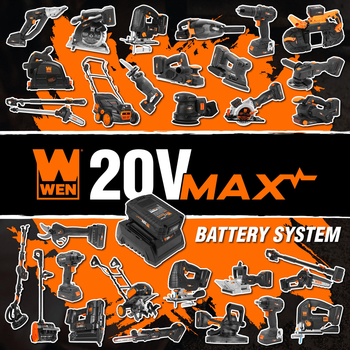 20V Max Cordless 18-Gauge Brad Nailer with Battery and Charger U16987