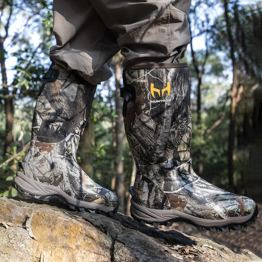 Waterproof Insulated Rubber Hunting Boots B6132