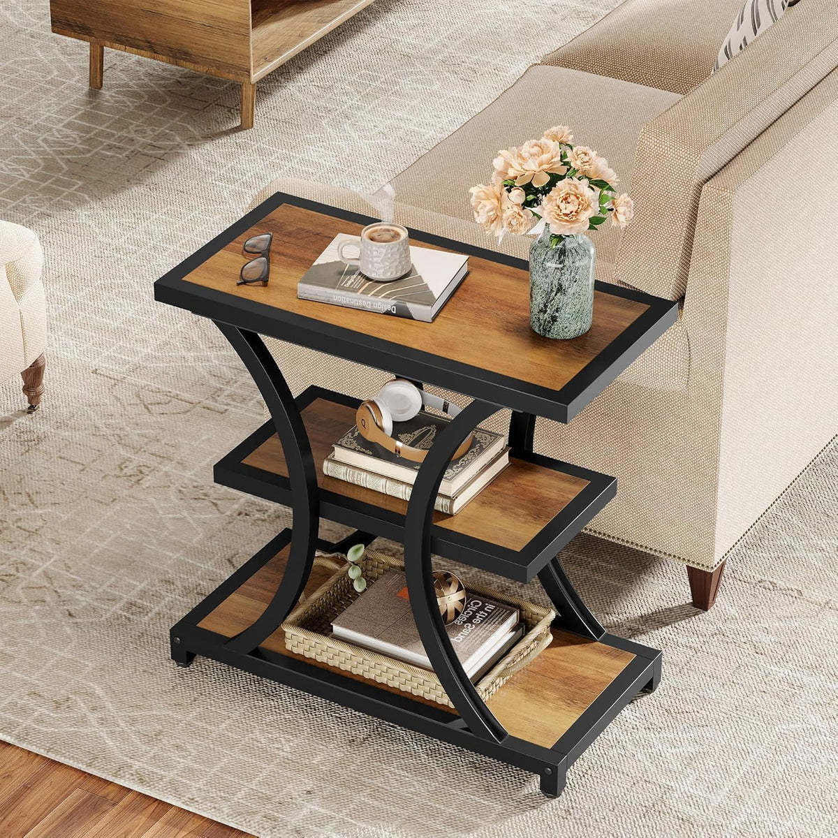 3-Tier Storage End Table M30897