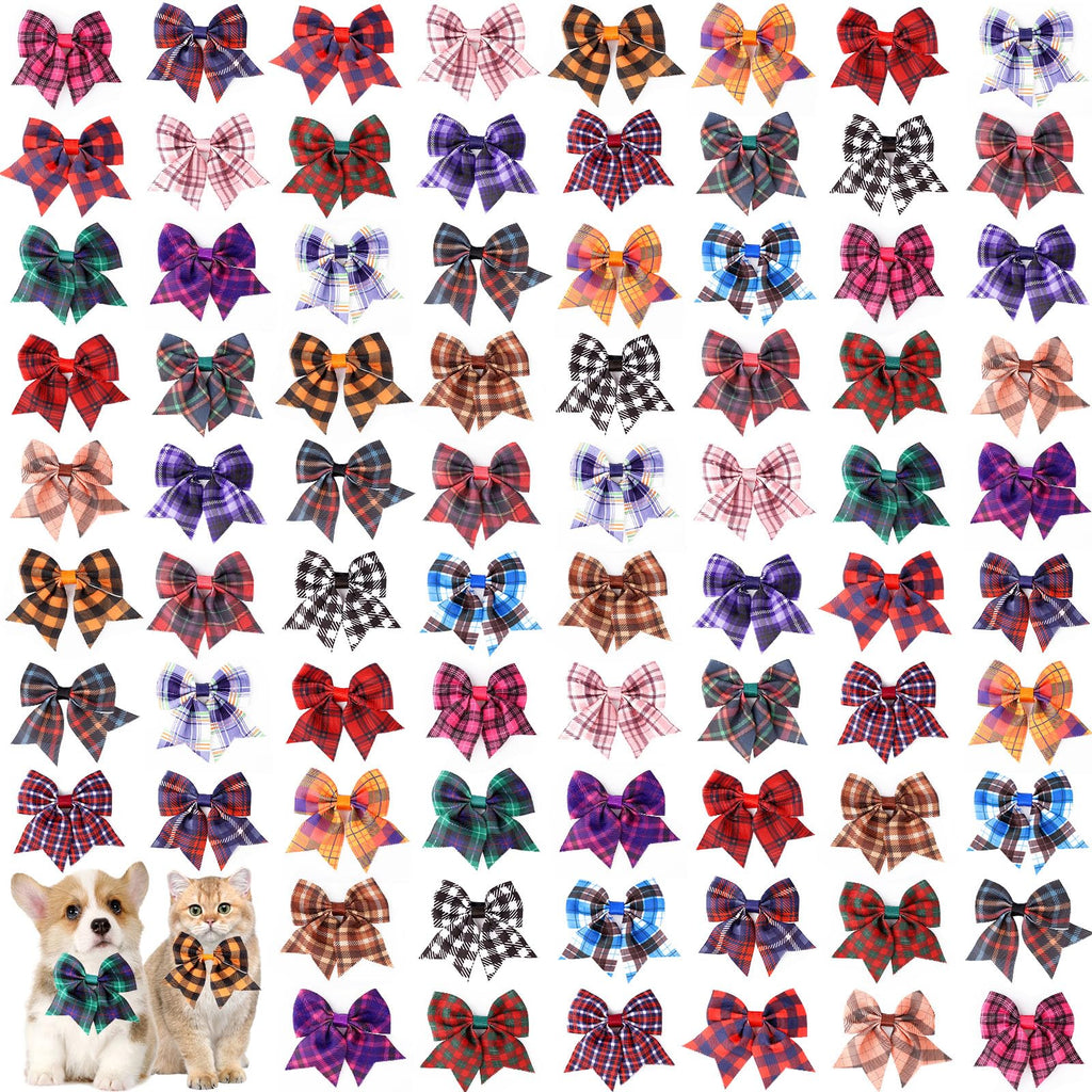 80pcs Adjustable Dog Bow Ties Y905