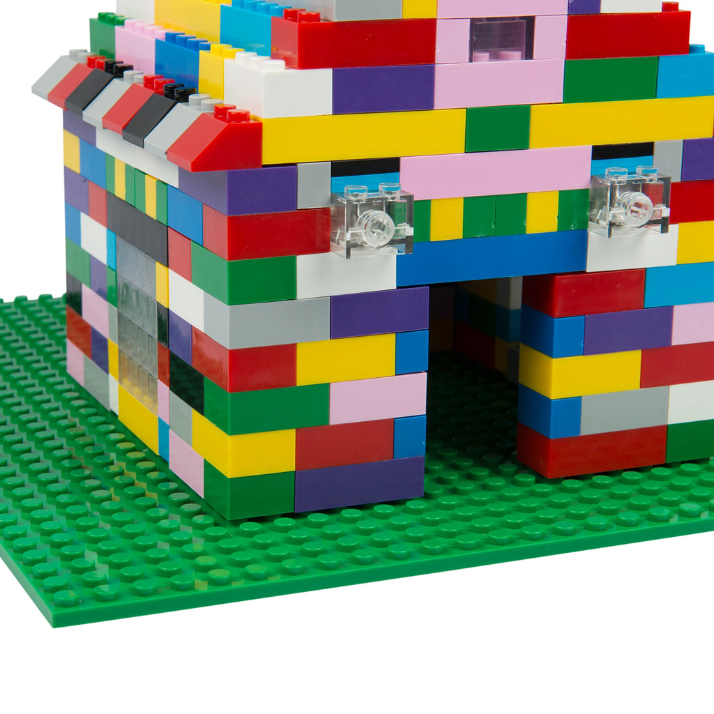 Green Blue White 10x10" Building Bricks Baseplates 4 Pack I27349