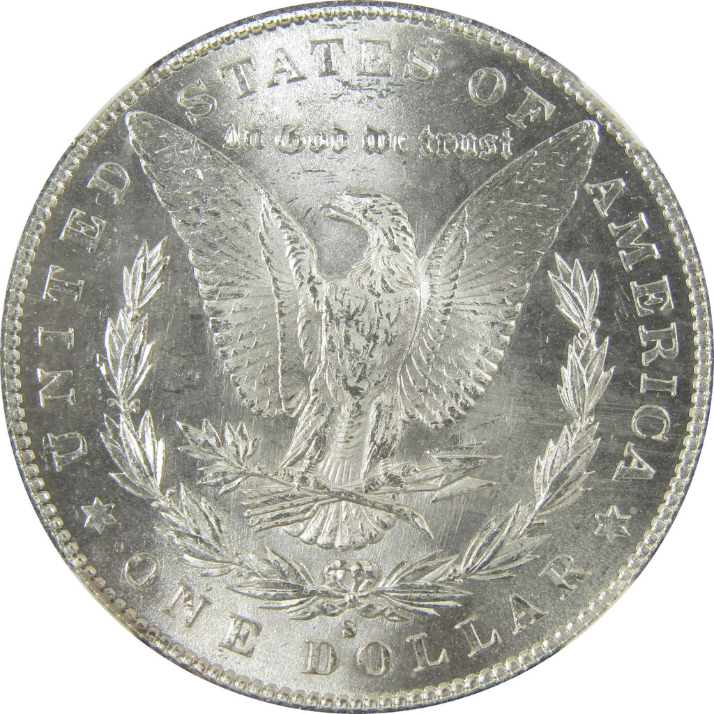 Morgan Silver Dollar MS 64 Uncirculated L549