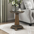 22" Round Wood End Table D72461