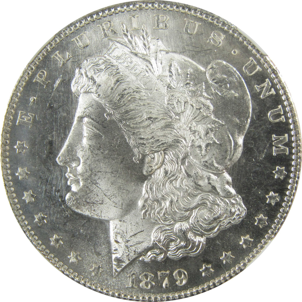 Morgan Silver Dollar MS 64 Uncirculated L549